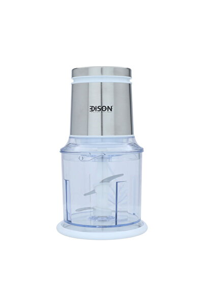 Edison Edison Electric Vegetable Chopper, 4 Blades, 0.6L, 400W, White