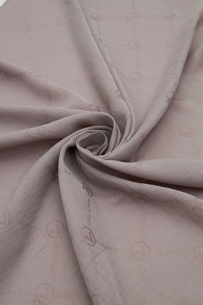Valentino Orlandi Φουλάρι Alia Jacquard-1 Πέτρα