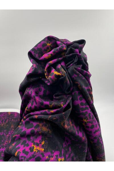 ünsal tekstil Kışlık Belmando Leopar Desen Viskon