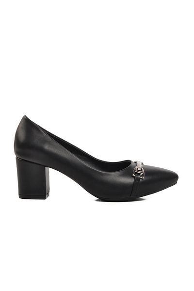 Pierre Cardin PC-54212 Μαύρα γυναικεία παπούτσια με τακούνι