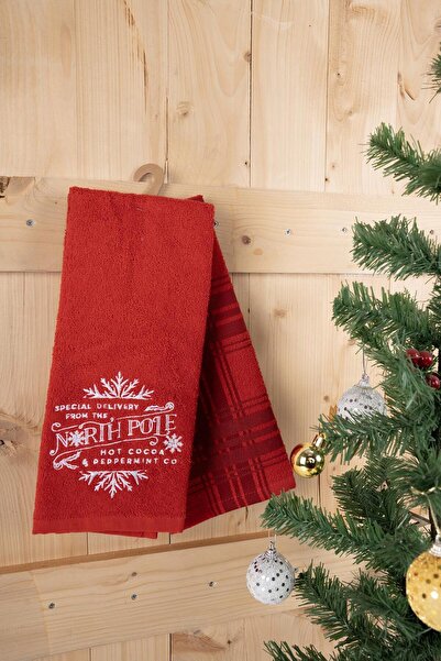 Baveno 100% бавовна, подвійний, 40x66 см, з візерунком і вишивкою, набір подарункових рушників