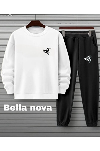 bellanova - Σετ φούτερ με κουκούλα με κουκούλα με 3 κλωστές