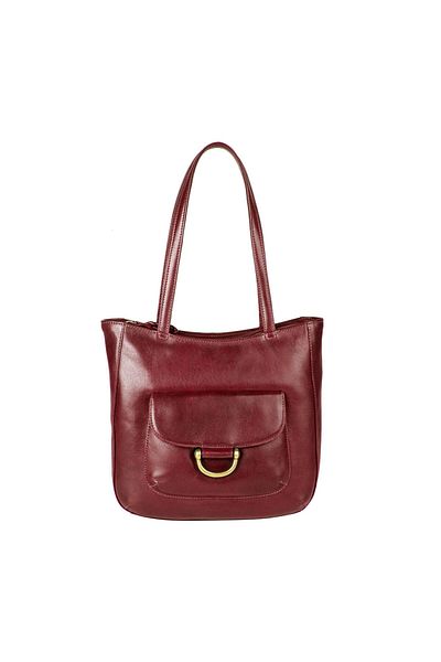 Hidesign Chestnut 01 Marsala Handbag for Women
