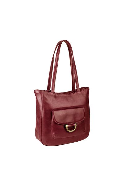 Hidesign Chestnut 01 Marsala Handbag for Women