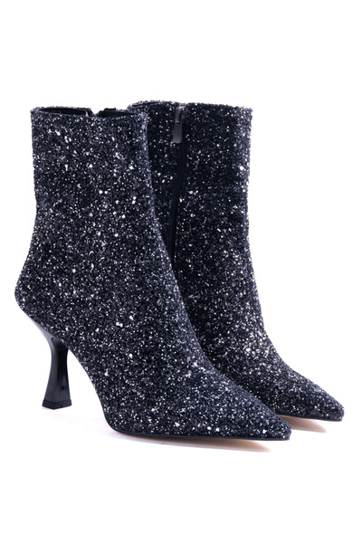 Enodia RİGGS CAM KIRIĞI KISA TOPUKLU BOT