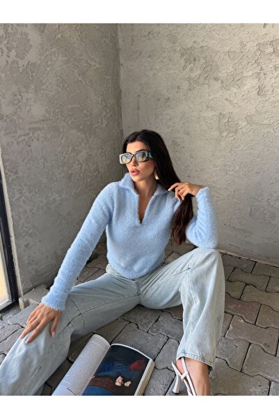 Butik Sakallı V Yaka Kazak