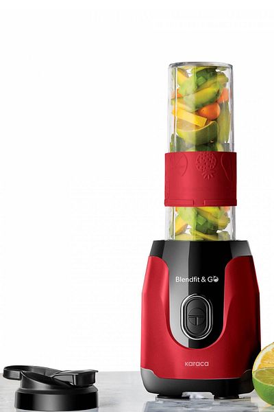 Karaca Personal Smoothie Blender - Blendfit Go Red Rudolph