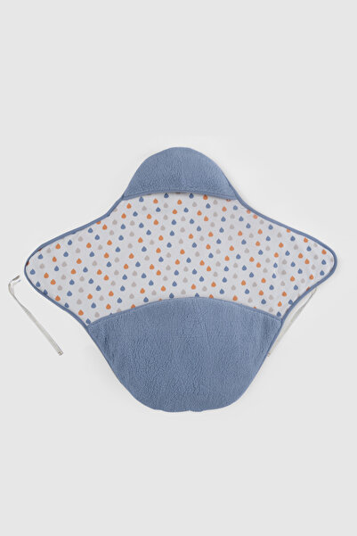 Little Gusto Wellsoft Blue Hospital Discharge Swaddle