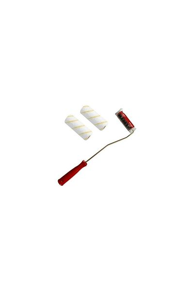 TOPALAKTİCARET Decor Finger Roller 10cm + 2Pcs Replacement Nib Painter Set