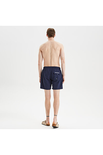 Nautica Erkek Lacivert Regular Fit Deniz Şortu
