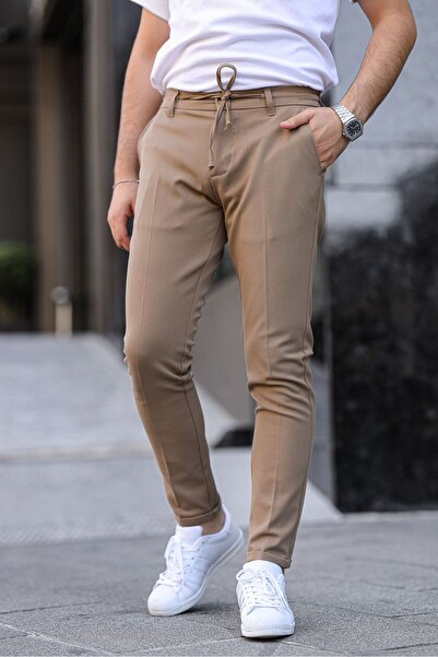 SEASON COAT pantaloni sport din stofă