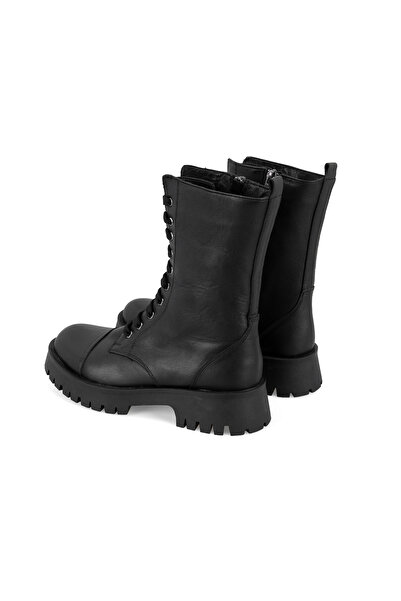 Desa Kadın Siyah Deri Postal