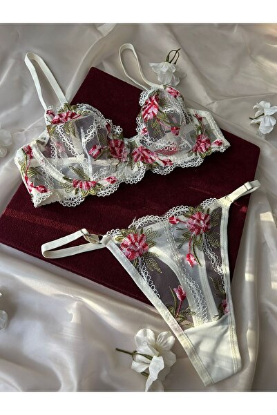 CES'Y LİNGERİE ΣΕΤ ΣΟΥΤΙΕΝ ΚΕΝΤΗΤΟ ΜΠΑΛΕΝΙ ΚΕΝΤΗΤΟ ΜΠΑΛΕΝΙ ΜΠΡΟΤΕΣ ΜΕ ΡΟΖ-ΠΡΑΣΙΝΟ ΚΕΝΤΗΤΟ