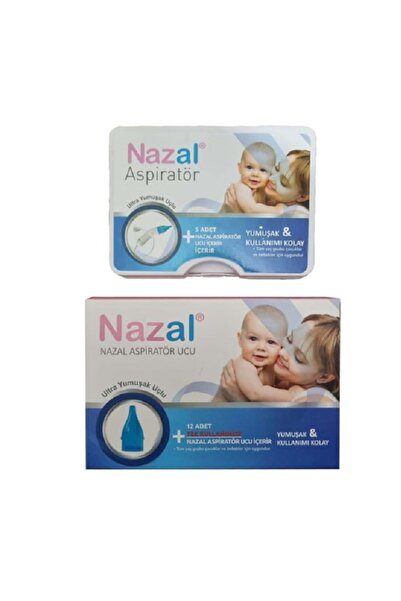 nazal group Nazal Burun Aspiratörü Ve 5 Adet Yedek Uç Otribebe Uyumlu Yumuşak...