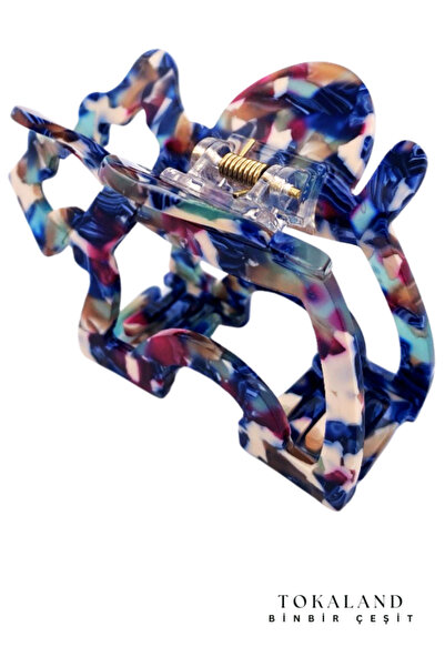 TOKALAND Agatha Mandal Toka - Luxry Sedef Kemik Mandal Toka - Dev Boy - Yüksek Kalite - Scottish Köpekcik