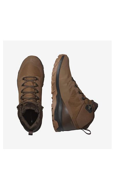 Salomon Ανδρικές μπότες εξωτερικού χώρου Outsnap Cswp L476850 - Καφέ