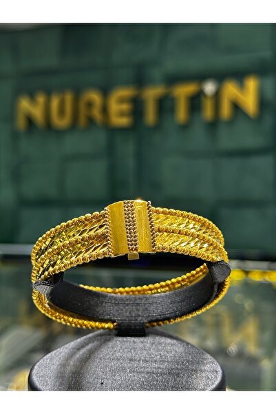 NURETTİN Kuyumculuk Dorikalı Model Altın Kelepçe Bilezik