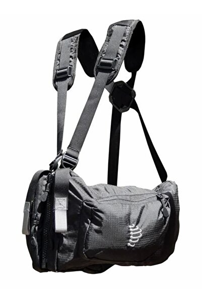 Ribz Geantă de talie-NEGRĂ