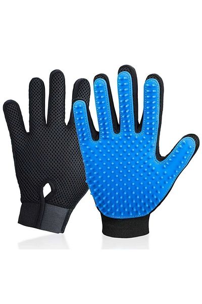 GOBYPET Cat & Dog Hair Collection Massage and Scratching Gloves
