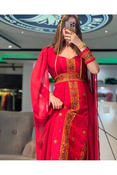 SOLİN YÖRESEL Kadın Düğünlük Yöresel Elbise