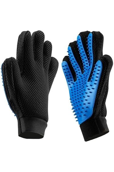GOBYPET Cat & Dog Hair Collection Massage and Scratching Gloves