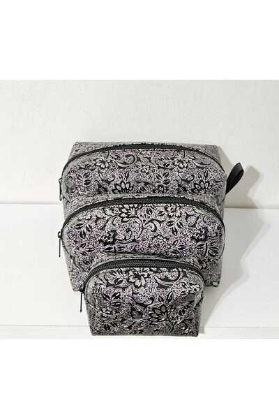 atter حقيبة مكياج ماتريوشكا مكونة من 3 قطع