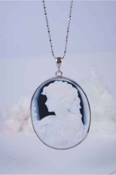 Aksesuaring Cameo Gümüş Kolye