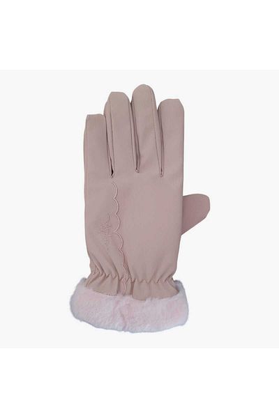Aware Time Mănuși de pluș pentru femei Parachute Fabric Touch