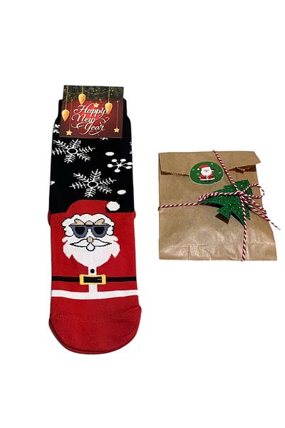 Lara Karma New Year's Themed Custom Socks Gift Set