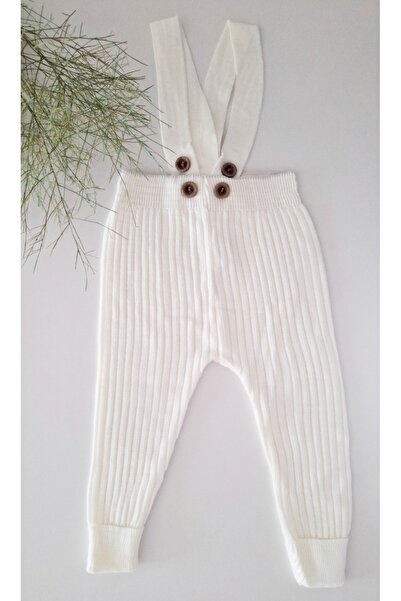 Miccolatte Unisex Baby Adjustable Strap Seasonal Stretchy Knitwear Jumpsuit Baby Leggings