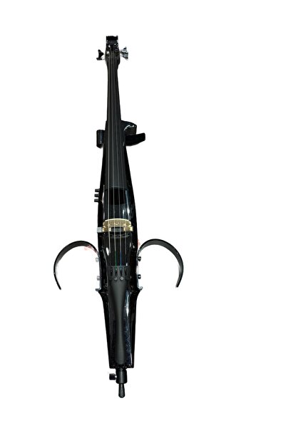 KINGLOS Masif Elektro Çello Viyolonsel Uzay Siyah Shadow Manyetik