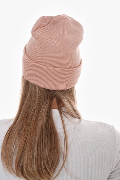 Glove workshop Unisex Beanie Beanie with Acrylic Knitted Logo (Helmet)