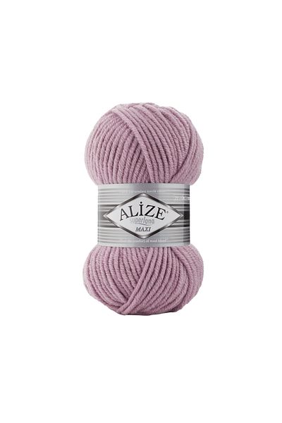 Alize Superlana Maxi - 505 Ashy Lilac Vest and Cardigan Yarn