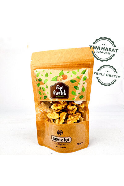 Ege Asırlık Yeni Mahsul Naturel Yerli Üretim Kelebek Iç Ceviz (70 GR.)