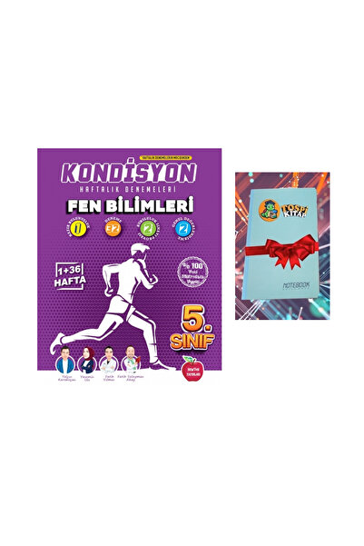 Newton Yayınları 5.SINIF KONDİSYON HAFTALIK KAZANIM DENEMELERİ 37 HAFTA FEN B...