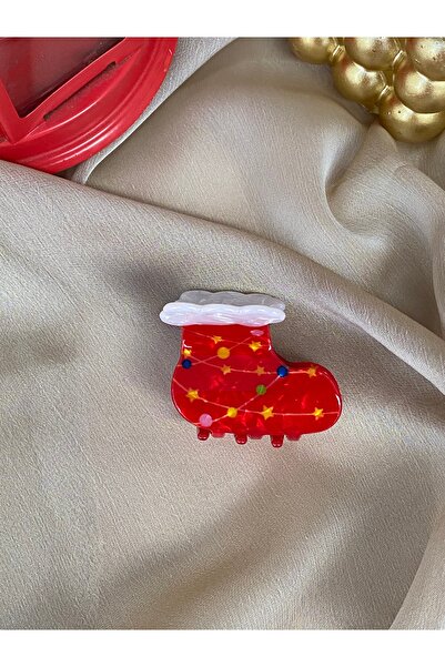 Twinssis Accessories Yılbaşı Temalı Mini Boy Kemik Mandal Toka