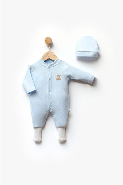 BEREKET BABY Baby Boy Romper Lace Long Sleeve Buckle Gift 3-12 Months