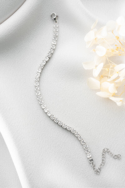 MIDDLEMIST 925 Ayar Gümüş Tamtur Sırataşlı Bileklik