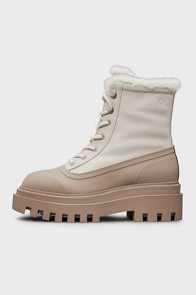 Calvin Klein Plochá šněrovací bota polstrovaná