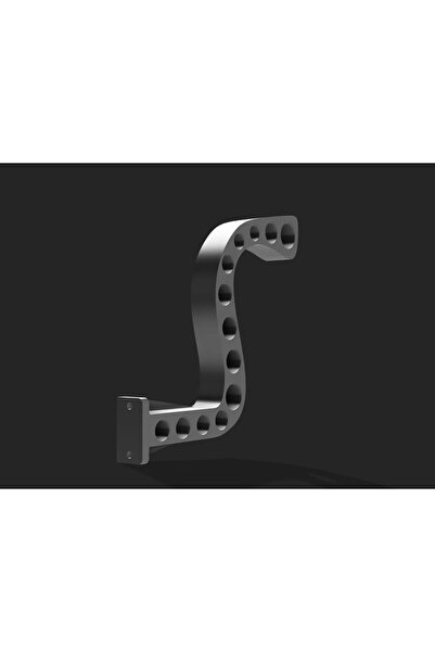 Genel Markalar Three D MAKER Motosiklet - Bisiklet Kask Duvar Askısı , Kask Tutucu ( Vida Dübel Dahil )