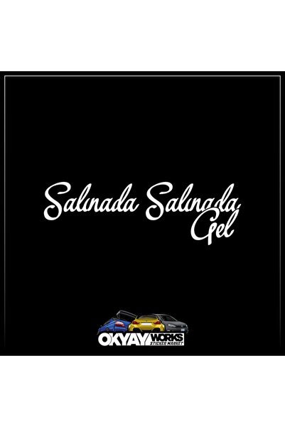 OkyayWorks Come and Go Sticker - White- Car-Motorcycle Sticker Sticker