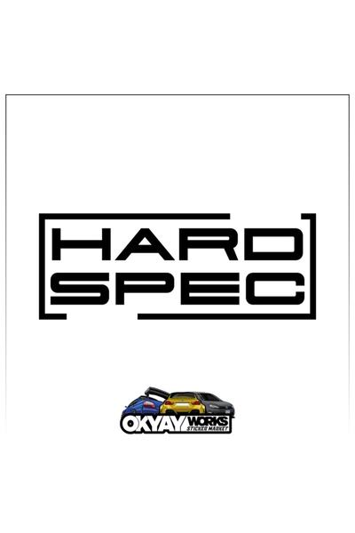 OkyayWorks ملصق هارد سبيك - أسود