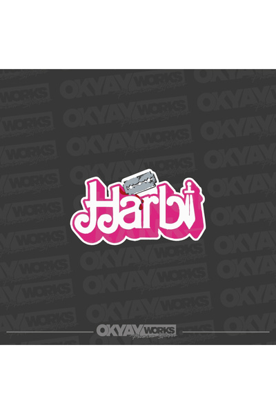 OkyayWorks Harbi Sticker- Car-Motorcycle Sticker Sticker