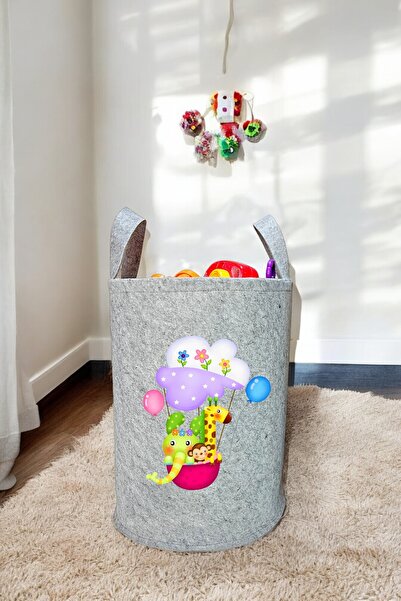 Trend Sizde للجنسين تحلق القرد الطفل الاطفال غرفة منظم صندوق تخزين لعبة سلة ا...