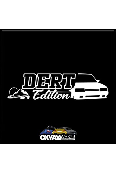 OkyayWorks ملصق إصدار صعب - أبيض