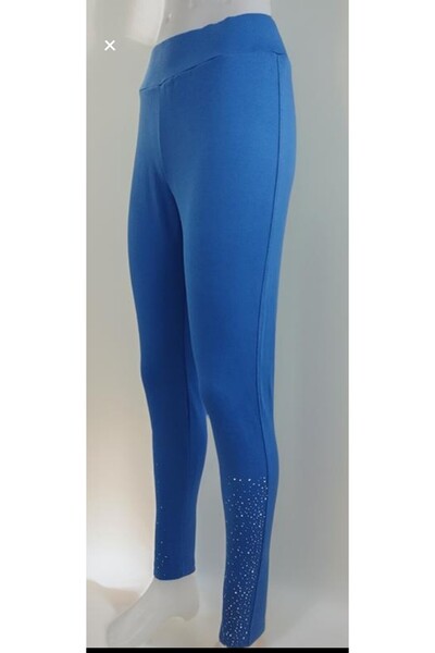 FOREVER FREE MEVSİMLİK  TAŞLI TAYT RİBANA KUMAŞTAN