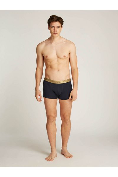Tommy Hilfiger Tommy Hilfiger Black Solid Men Pack of 3 Trunk