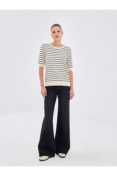 LC Waikiki Pantaloni de jeans pentru femei Lcwk Wideleg