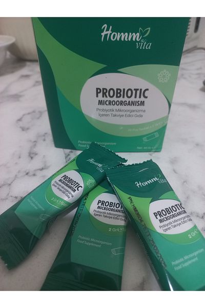 Homm Bitkisel Homm Vita Probiotic Supplement Food with Microorganism 2Gr