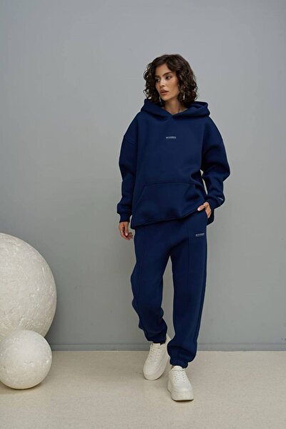 LABELIA Mai Collection Mini Studio Co Siyah Oversize Eşofman Takım